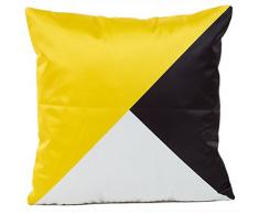Nunubee Kissenbezug Simulation Seide Geometrie-Serie Skandinavische Wohnzimmer deko Kissen Autodekoration Sofa Cover,Simulation Seide 1 45x45cm
