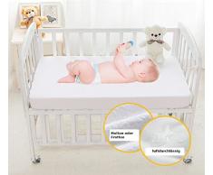 Best For Kids Matratzenauflage Matratzenschoner für Beistellbett und Wiege 55x90 cm (Molton)