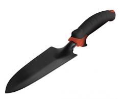 Black & Decker Gartenarbeits Set 4 tlg mit Harke Kniekissen breiter und schmaler Schaufel