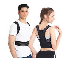 Slimerence Rücken Haltungskorrektur, Haltungskorrektor für Wirbelsäule und Rückenstütze, Haltungstrainer für Damen, Herren und Child Lindert Rücken- und Schulterschmerzen M