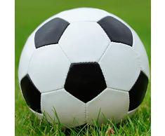 Manutextur Handtuch mit Namen - personalisiert - Motiv Sport - Fußball - viele Farben & Motive - Dusch-Handtuch - Royalblau - Größe 50x100 cm - persönliches Geschenk mit Wunsch-Motiv und Wunsch-Name