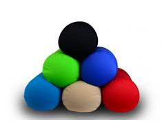 Comfort Pillow SCHWARZ, Reisekissen, Nackenkissen, Nackenrolle, Nackenstütze, Kissenrolle Relaxkissen, Anti-Stress-Kissen, super soft, optimale Größe: 36 cm x 20 cm Ø, 315 g