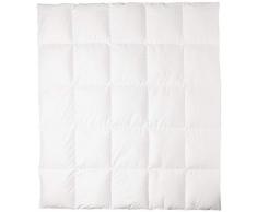 AmazonBasics - Hochwertige Daunen-Bettdecke - Extra Leicht, 240 x 220 cm