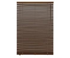 Easy-Shadow Holzjalousie Holz-Jalousie Bambus Jalousette Echtholz Rollo Jalousette 80 x 200 cm / 80x200 cm in Farbe dunkelbraun - Bedienseite links // Maßanfertigung