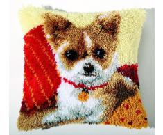 Vervaco Knüpfkissen mit Knüpfhaken