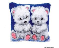 Vervaco Knüpfkissen mit Knüpfhaken, Multi Colored