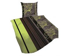 Superbetten-321 4 teilige, (2 x 2-teilige) 4-Jahreszeiten Microfaser-Bettwäsche David, 135x200 cm, OVP