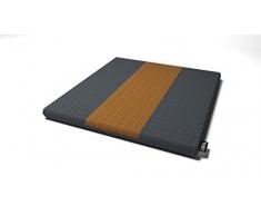 Hochwertiges Antidekubitus Sitzkissen, Luftkissen, aufblasbares Sitzkissen „LOREY-AIR010“ (Anthrazit/Terra)