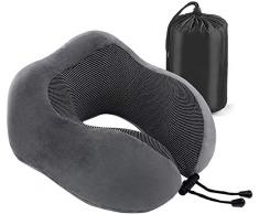 Nackenkissen Reisekissen Ideal für Reise Büro und Haus Nackenkissen mit stützenender Funktion Aufblasbares Nackenhörnchen mit Dem egornomischen Entwurf Weiches Nackstützenkissen