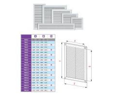 Lüftungsgitter Abschlussgitter Insektenschutz Abluft Zuluft Gitter Ventilator 250 x 250 mm TRU8 weiß