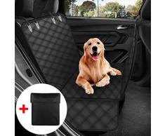 Petacc Hundedecke für Auto Rückbank, Hundedecke Kofferraum Wasserdicht und rutschfest für Komplett Abgedeckt Haustier Autositz Umfassen EIN Autoschondecke Hund Rücksitz Tragetasche