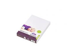 Träumeland TT02001 Spannbetttuch Jersey, weiß, 40 x 90 cm