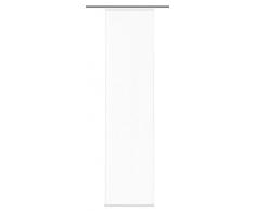 Schiebevorhang Deko blickdicht ROM Fb. weiß Größe BxH 60x245 cm