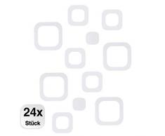 VMbathrooms 24 Anti Rutsch Sticker für Badewanne/Dusche- Transparente Aufkleber + Gratis E-Book