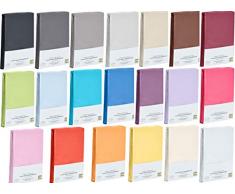 Hometex Premium Textiles Boxspringbett Spannbettlaken Spannbetttuch bis 36 cm Steghöhe | Bettlaken Jersey aus 100% Baumwolle für Wasserbetten | ÖKO-TEX Standard | 180-200x200-220 cm Weiß