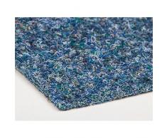 Nadelfilz MERLIN – Blau, 200x100cm ✓ Antistatisch ✓ Strapazierfähig ✓ Zertifizierte Auslegeware | Filz-Teppich, Nadel-Vlies in Meterware | Bodenbelag als Messe-Teppichboden, Büro-Teppich | Gewerblicher Nadelfilzteppich,