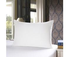 Townssilk, Kissenbezug 100% Seide, 19 mm, beidseitig mit verstecktem Reißverschluss., Naturalwhite, 40 x 60 cm