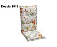 BEST 04201543 Sesselauflage hoch STS 120 x 50 x 7 cm, D.1543