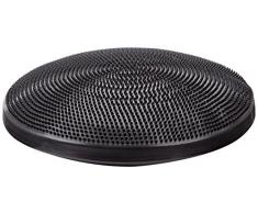 Balancekissen mit Noppenseite, Sitzkissen, aufpumpbar, Cando® Balance Disc, 60 cm Durchmesser, schwarz