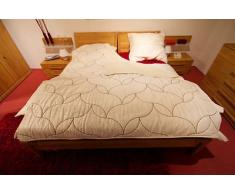 Wolldecke, Tagesdecke, Oberbett, 100% aus Wolle - 20% Kaschmir Wolle