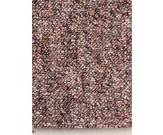 Schlingen Teppich in der Farbe lachs erhältlich | Teppichboden verfügbar in der Breite 500cm & in der Länge 500cm | Bodenbelag wird als Meterware geliefert | Belastungsklasse (BK22)