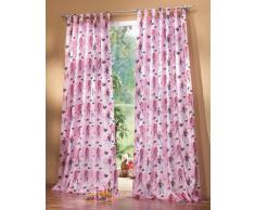 GIRL Trendy 4tlg. Gardinen Set, 245x140, Pink