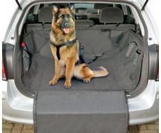 Hunde Schondecke -Autoschondecke- Hunde Autoschutzdecke Kofferraumschutzdecke CAR SAFE DELUXE Schwarz 165 x 126 cm