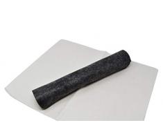 Weiß Filz Saunamatte - Klein - 40x30 cm