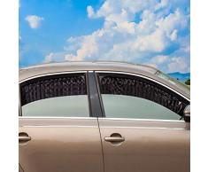 ZATOOTO Sonnenschutz fürs Auto Vorhang, Sonnenschutz Magnetisch für UV-Schutz, Hitzeschutz, Schwarz