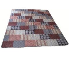 Beauty.Scouts Patchworkdecke Tagesdecke Plaid New Dundee 155x180 cm Größe 155x180