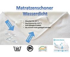 HomeTextile Matratzenschoner Matratzenauflage Schoner Auflage wasserdicht 13 Diverse Größen (60x120 cm)