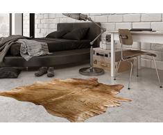 ABC Tappeti Teppich Leather Cow Hide braun 170 x 240 cm
