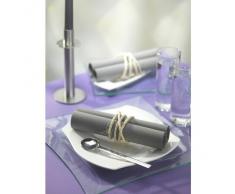 Papstar 10822 50 Servietten Royal Collection 1/4-Falz 40 x 40 cm, grau