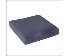 ORTONES | Orthopädisches Sitzkissen | kissen antidekubitus | Mit PU-Bezug | Rutschfest | 42x42x8 cm | 7 cm Beckenspalt | 80 kg/m³ Dichte | Unterstützt bis zu 110 kg Gewicht