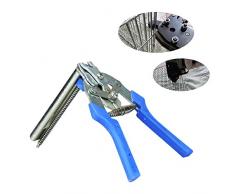 SADA72 Zaunzangen-Set, Schweineboring-Zange, automatische Zaunzange, Schweineboring-Zange, Werkzeug für Matratzen, Autokissen, Sofas, Zäune, Haustierkäfige