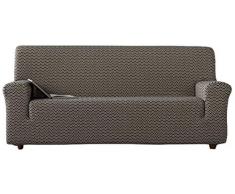 Zebra Textil Sofa, Grau