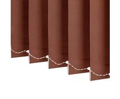 Jalousie Vertikal-Lamellen Blackout Fenster Vorhänge - Haus, Hotel, Büro, Schlafzimmer, Wohnzimmer, 80 cm / 100 cm / 120 cm Breite (Color : Style2, Size : W120xH160cm)