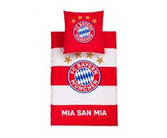 FC Bayern München Bettwäsche rot/weiß