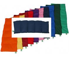 Körnerkissen Kühlkissen marine Dinkelkissen Wärmekissen 50x20cm