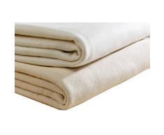 Cotonea Molton Matratzenauflage Bio-Baumwolle 60x120 cm