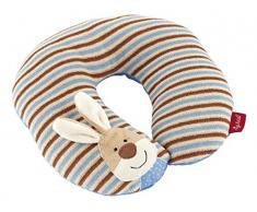 sigikid Mädchen und Jungen, Nackenhörnchen Hase, Semmel Bunny, Braun/Blau, 40834