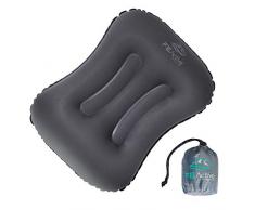 FE Active - Aufblasbares Kissen ultraleichtes kompaktes mit Zwei Konturen für mehr Komfort. Kopfkissen Bequemes für Reisen, Camping, Wandern, Backpacking, Flugzeug | In Kalifornien, USA entworfen