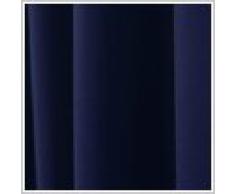 MODERNER VORHANG, GARDINEN MIT ÖSEN, ÖSENSCHAL VERSCHIEDENE FARBEN 140x250 CM (Dunkel Blau 16)