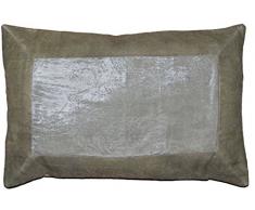 Deko Kissenbezug Kissenhülle Samt Brokat Asiatisch Indisch Orientalisch Bezug Kissen 50x30 cm (Weiß)