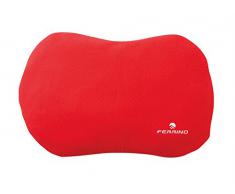 Ferrino Petit Flock Pillow - Samtweiches aufblasbares Kopfkissen mit separatem Bezug