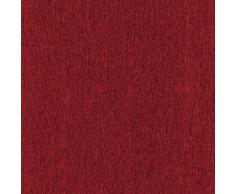 Hochqualitativer Verdunkelungsvorhang nach Maß, Verdunkelungsgardine, Design: Struktur, Kräuselband, Schlaufen, Thermogardine, Höhe: 70cm bis 330cm, Bordeaux Rot (125cm)