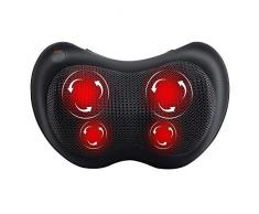 Aront Massagekissen für Nacken Rücken Taille und Schulter,Shiatsu Massagegeräte mit Wärmefunktion, Nackenmassagegeräte mit 3D rotierenden Massageköpfen für Zuhause/Auto/Büro
