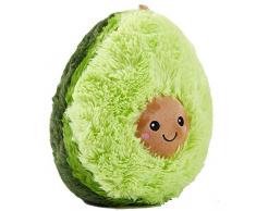 Amajoy 20cm Weiches PlüschKissen niedlich Avocado Kissen Dekorative Kissen für Kinder Fotografie-Requisiten-Hintergrund, Sofa-Rückenkissen, Rundkissen, Hausdekoration