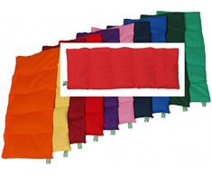 Körnerkissen Kühlkissen rot Dinkelkissen Wärmekissen 50x20cm