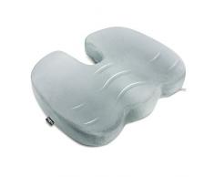 Naipo Sitzkissen Kissen Stuhlkissen Memory Schaum Sitzauflage für Bürostuhl Rollstuhl Auto Reisen